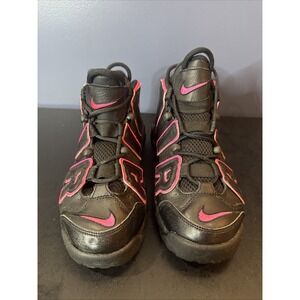 Nike Air More Uptempo GS - Black/Pink Size 6.5